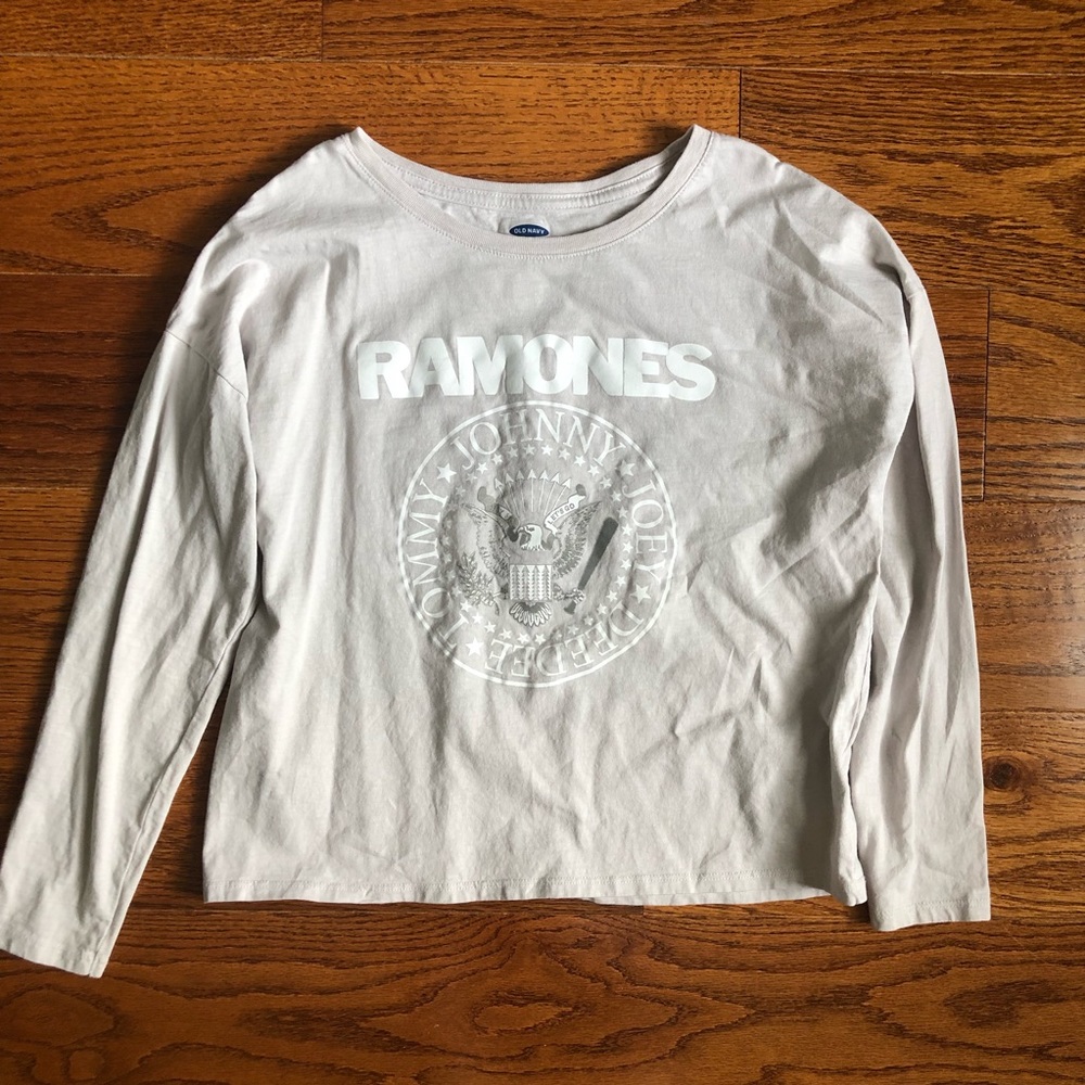 Lk New Girls Band Tee Ramones